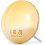 Light alarm clock, LED night light compatible children with 2 alarms 1