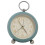 Retro analog alarm clock, double clock with silent alarm 1