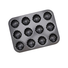 12 Section Baking Pan Carbon Steel Nonstick Cooking Tray For-3