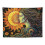 Wandteppich im Boho-Stil mit Sonne- und Mondmotiv 5