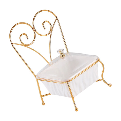 Multifunctional Acrylic And Iron Candy Dish Suitable For-square