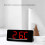 Réveil LED avec affichage de la température et de la date 5