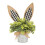 Bohemian Rabbit Ear Rattan Decor | Easter Home Accent 2