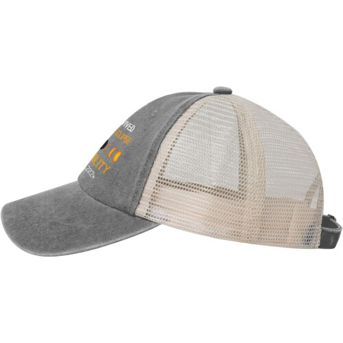 Solar Eclipse2024 Truckerkeps – Justerbar Snapback 2