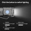 SMILING SHARK SD-5314A Portable LED Light Compact Mini Flashlight 5