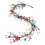 Artificial Berries Branch Plastic Twigs for Home Party- Cane 1