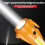 Multifunctional Emergency High-Intensity Magnetic COB Work Light with Car Safety Hammer(Black) 5