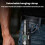 SMILING SHARK High-Brightness Flashlight With Power Display Outdoor Long-Range Spotlight, Spec: Rainbow Side Light 2