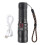 816 20W Spotlight 2000LM Telescopic Zoom LED Flashlight(Black) 4