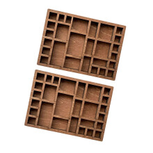 Handcrafted Wooden Organizers Showcases For Gemstones And-C
