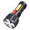 F-T25 Strong Bright 5 Core LED Flashlight USB Rechargeable Powerful Torch 6
