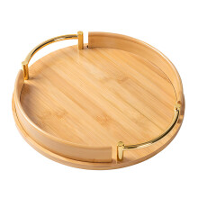 Sturdy Handcrafted Bamboos Tea Board With Smooth Surfaces For