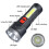 L-822 USB Rechargeable Floodlight Mini Portable LED Flashlight 2
