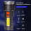 L-822 USB Rechargeable Floodlight Mini Portable LED Flashlight 4