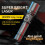 White Laser Wick LCD Digital Display Strong Light Rechargeable Portable LED Flashlight 2