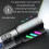 Type-C Rechargeable Outdoor Zoom Strong Laser Flashlight(519) 3
