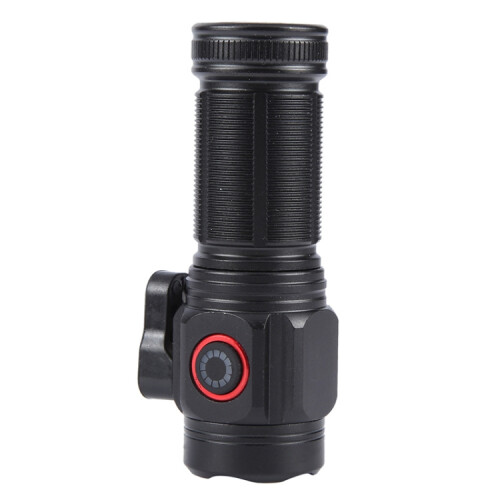 W5183 4 LEDs Highlight Mini Rechargeable Flashlight(Black) 1