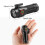 W5183 4 LEDs Highlight Mini Rechargeable Flashlight(Black) 3