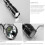 3W LED Mini Flashlight Light Torch Lamp with Strap(Black) 5