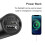 2600mAh LED Outdoor Strong Lighting Lithium Battery Flashlight, Color: Fixed Focus Silver 6