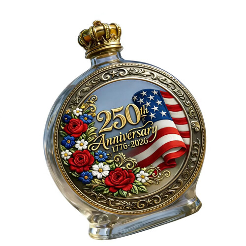 Handcrafted Commemorative 250 Anniversary Whiskeys Dispenser