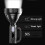 HK788 Strong Handheld Flashlight USB Rechargeable Outdoor Searchlight 4