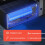 USB Charging Super Bright Waterproof 8 LED Camping Flashlight Lamp 6