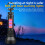 E-SMARTER LY006 Magnetic Multifunctional Work Light LED Smart Electric Display Flashlight 2