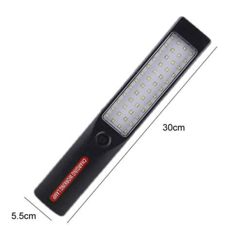 USB Rechargeable Waterproof LED Work Light With Power Display(30x5.5cm) 2