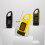 AT5503 Solar-Powered Hand-Cranked Emergency LED Flashlight (Color: Yellow) 2