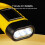 AT5503 Solar-Powered Hand-Cranked Emergency LED Flashlight (Color: Yellow) 5
