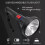 L-826 Single Core 3W USB Rechargeable Mini Portable Glare LED Flashlight 4