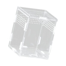 Clear Acrylic Reptiles Tanks With Ventilation-8X7X10 vertical