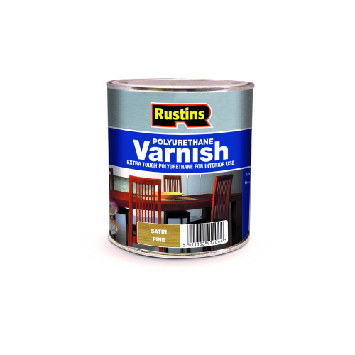 Rustins Rustins Polyurethane Varnish Pine Satin 1L