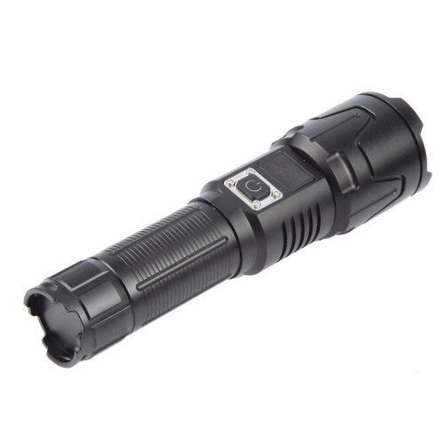S2301 30W White Laser Wick 1000LM Telescopic Zoom LED Flashlight(Black) 1