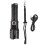 S2301 30W White Laser Wick 1000LM Telescopic Zoom LED Flashlight(Black) 3