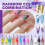 12 pcs Nail Art Pen Marker Set 0.5 mm Fine Tip for Precise Graffiti Drawing 5