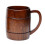 Tasse multi-usage en bois classique, capacité de 270ml, pour 1