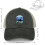 Svart Mesh Truckerkeps Justerbar Snapback 2