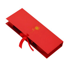 Letter Shape Gift Packaging Box Cardboard Flower Holder Box-Red