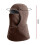 Set da donna composto da cappello e sciarpa in maglia, colore nero. 3