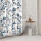 Abstrakt Damask Bruseforhæng Polyester 72x84 tommer 4