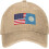 Boné de beisebol com a bandeira de Virginia Beach – Ajustável, de algodão. 2