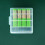 Sturdy PP Battery Case Box for Up to 4pcs 2A or 3A-1Pcs 5