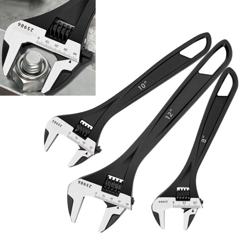 Multifunctional Double Use Large Open End Adjustable-12-Inch 2