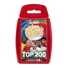 World Football Stars Top 200 Top Trumps Chrome Red