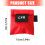 Portable Folding CPR Mask Emergency Rescuing Mask Small Plastic 2