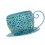 Artistic Retro Charm Metal Container Iron Flower Pot For-Blue 1