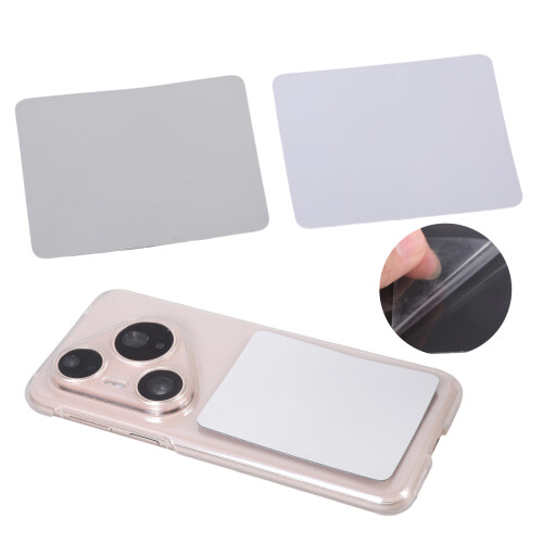 Universal Magnetic Mount Sticker Plate Sheet 6x8cm For-White 2