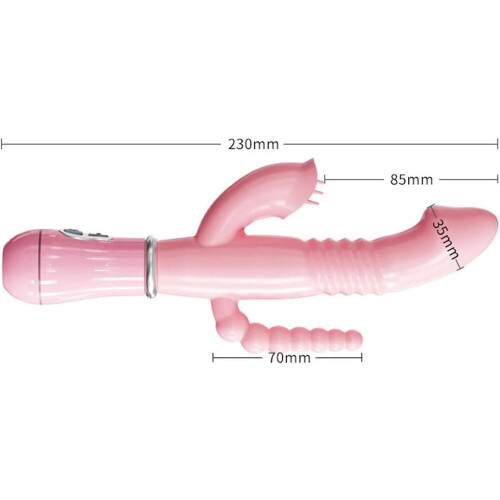Dual-Function Personal Massager with Soft Touch Pulse & Vibration Modes 1